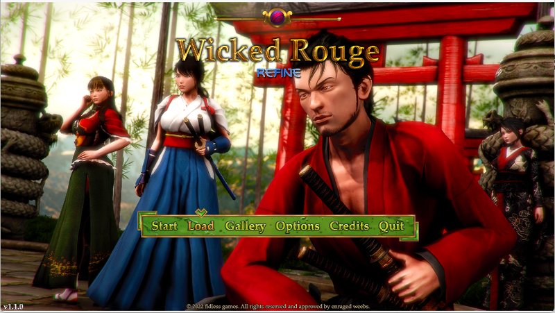 【亚洲风RPG 汉化 动态】邪恶的红胭脂 邪恶胭脂 Wicked Rouge REFINE V1.1.0 PC+安卓双端海阁机翻汉化版 动态 汉化