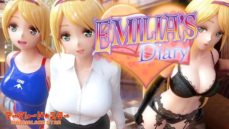 【日式SLG 3D 中文 动态】艾米莉娅的日记 Emilia’s Diary V220212 兔女郎 官方中文版 动态 中文 3D