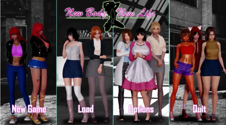 【亚洲风SLG 汉化 动态】新身体 – 新生活重制版 New Body – New Life Remake V0.17 PC+安卓双端汉化版 动态 汉化