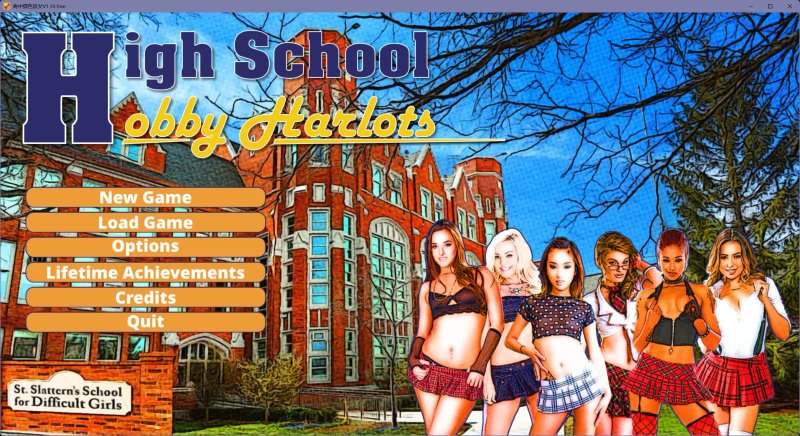 【欧美SLG AI汉化 沙盒】高中情色妓女V1.14-free AI汉化版【PC+安卓】