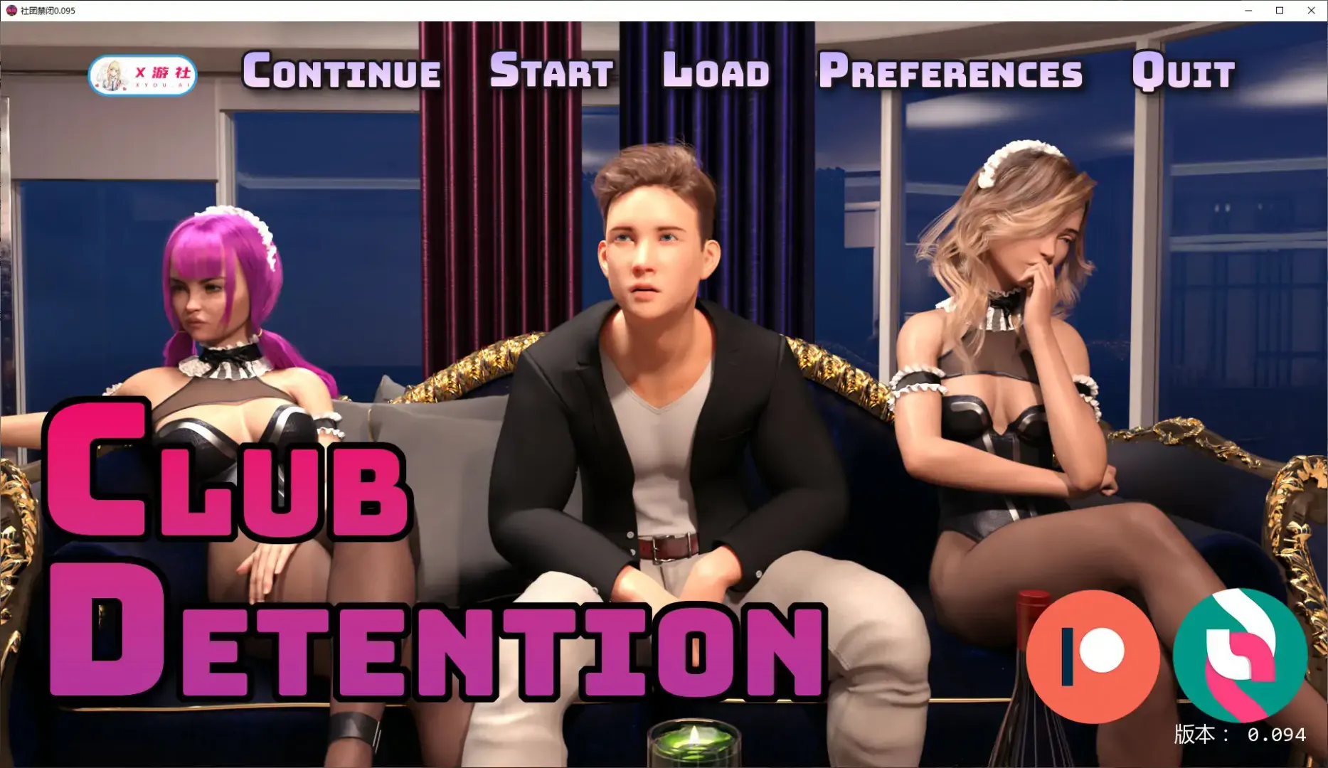 【欧美SLG AI汉化 后宫】社团禁闭0.095 AI汉化版【PC+安卓】