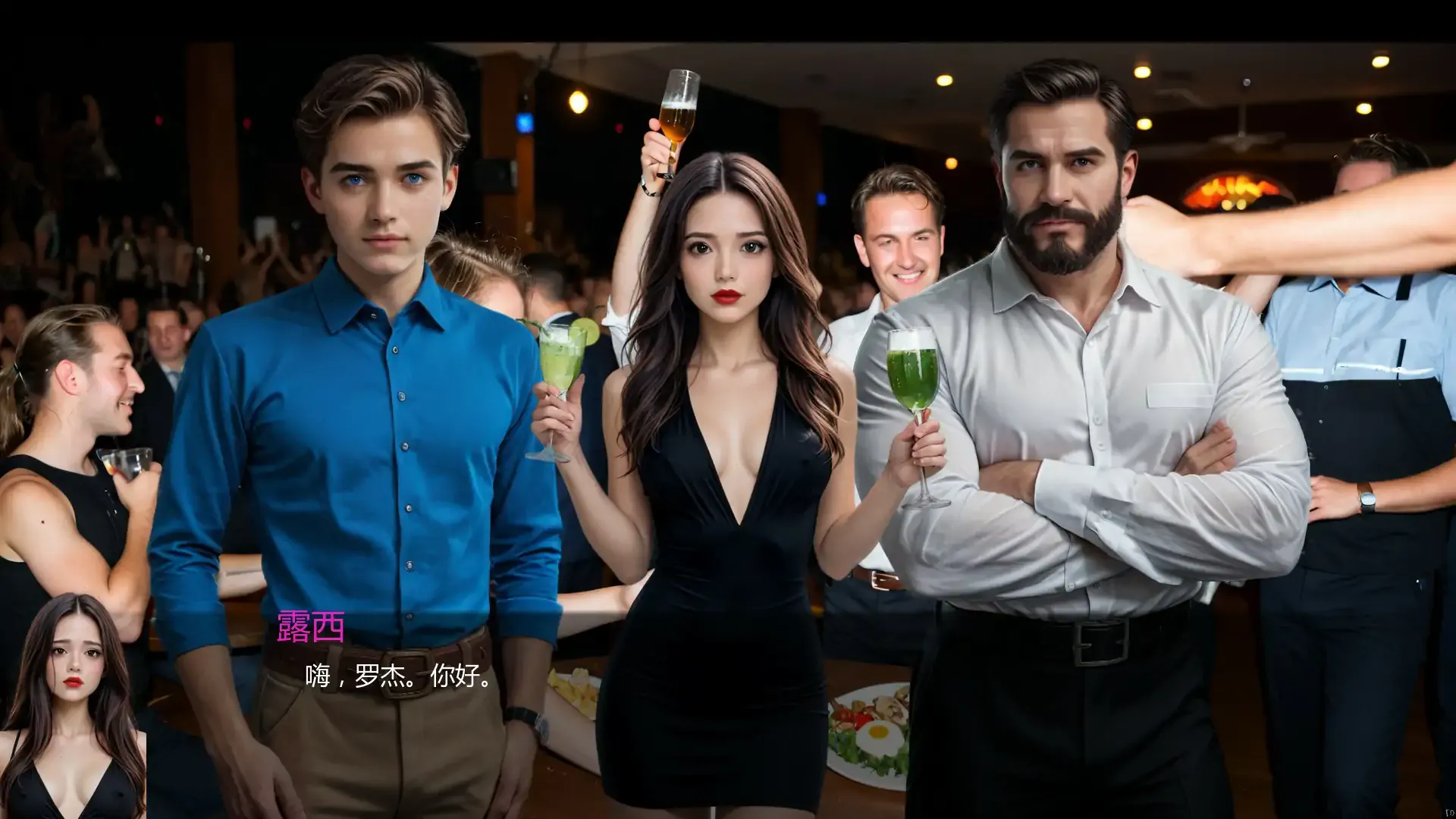 【欧美SLG AI汉化 2D】一切都始于他的手机1.0.3 AI汉化版【PC+安卓】